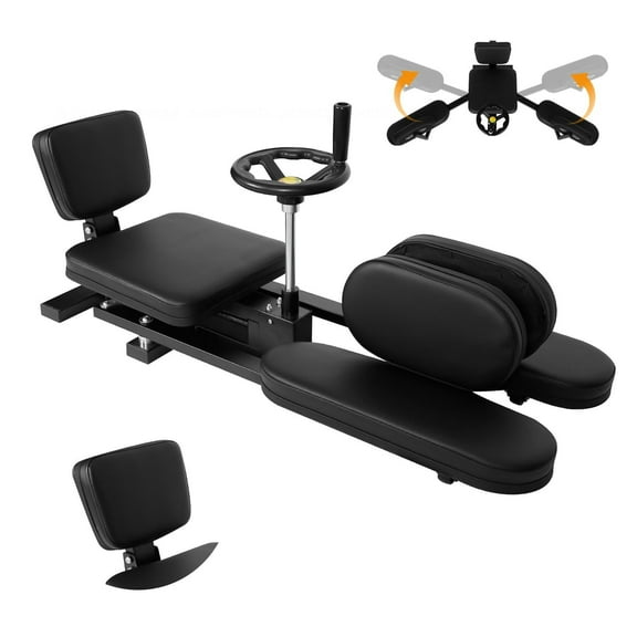 Stretcher Split Machine, 330LBS Flexibility Training Equipment, Stable  Durable Leg Stretching Training Machine,  210° Adjustment For Home Gym indoor, Black​