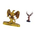 thumbnail image 4 of Escultura,Estatua de resina,figura decorativa para el hogar.,Figura de cabeza de ciervo,Adorno de cabeza de ciervo,estatua de animal decorativa,Figura de cabeza de ciervo para decoración de, 4 of 7