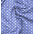thumbnail image 1 of Soimoi Georgette Viscose Fabric Fleur_de_lis Damask Print Fabric by The Yard 42 Inch Wide, 1 of 6