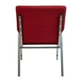 thumbnail image 6 of Flash Furniture Hercules Series 21"W Upholstered Adult Church Chair with Wood Arms, Burgundy, 6 of 11