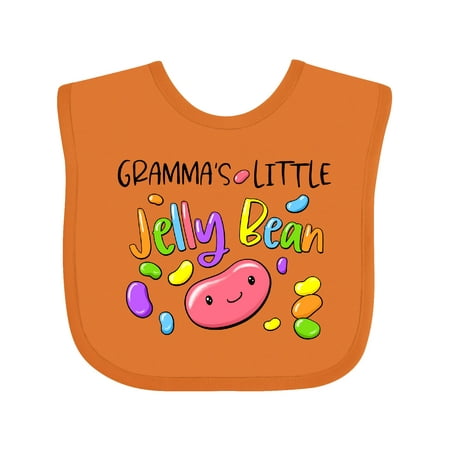 

Inktastic Gramma s Little Jellybean Cute Easter Candy Gift Baby Boy or Baby Girl Bib