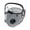 Gray, variant on Reusable Carbon Filter Dust Mask, Anti-Sun, 5-Layer Filter Face Protection Mask with Adjustable Goggles, Windproof Face Covering Mask for Motorcycle Riding, Cycling, Travel, Black