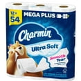 thumbnail image 3 of Charmin Ultra-Soft Smooth Tear Toilet Paper Rolls (12 Mega Plus Rolls), 3 of 5