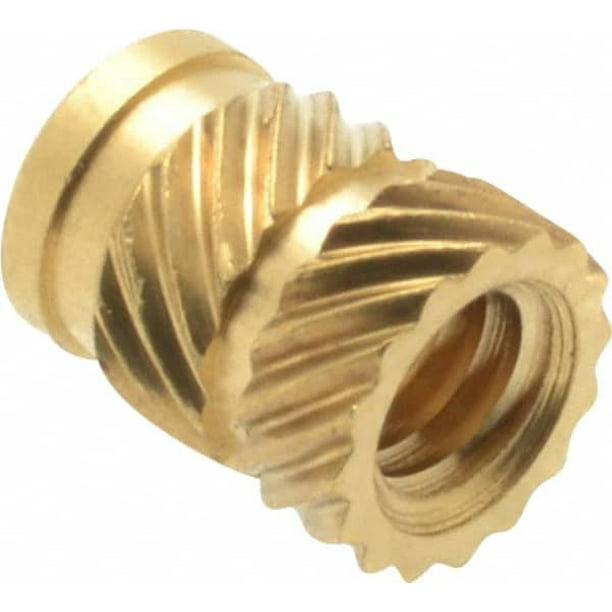 100 Pack EZ LOK EZ Sonic HI008WH Unheaded Brass Threaded Inserts