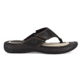 thumbnail image 2 of Born Men Corvo Casual Sandals, Medium Width, Slip On, Black, 2 of 5