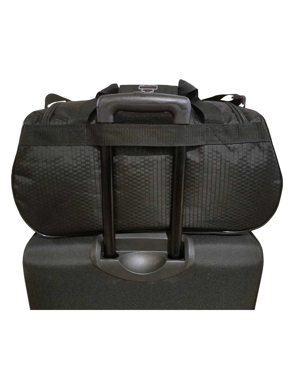 Harley-Davidson Off-White #1 Logo Sports Duffel Bag w/ Shoulder Strap - Black, Harley Davidson