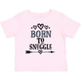thumbnail image 3 of Inktastic Born to Snuggle Boys or Girls Baby T-Shirt, 3 of 5