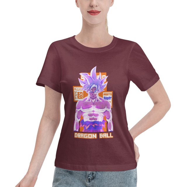 Women's Basic Short Sleeve T-Shirt Super Saiyan