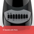thumbnail image 4 of Black+Decker Triturador Maestro Licuadora de 10 Velocidades Negra (BL2010BP), 4 of 5