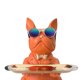 thumbnail image 2 of Adornos Almacenamiento para Bulldog Bandeja para Llaves Puerta Entrada Plato Nórdica Personalizada Lujo para El (naranja), 2 of 7
