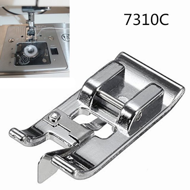 Accesorios para máquinas de coser, prensatelas verticales Overlock, Overcast, para Brother,Janome Snap on Foot # SA135 5BB5256 Tan Jianjun unisex