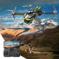 thumbnail image 2 of ESULOMP Brushless Motor Drones with 2 Cameras Wind Resistance Headless Mode Gesture Control FPV Drone with Cool LED Light for Adults RC Drone for Beginners Quadcopter, 2 of 9