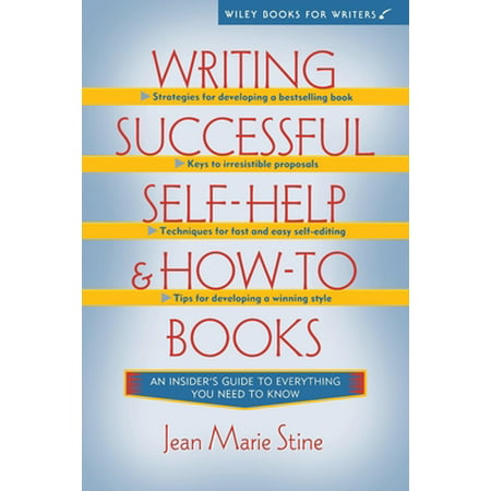 Writing Successful Self-Help and How-To Books (Paperback - Used) 0471037397 9780471037392 If you follow only a third of Jean s advice  you ll have a successful book. --Jeremy Tarcher  Publisher Jeremy P. Tarcher  Inc.   After Jean reworked my first draft  paperback rights sold for $137 000.   --Timmen Cermak  M.D.  author of A Time to Heal: The Road to Recovery for Adult Children of Alcoholics Mastering the craft and understanding the mechanics of writing self-help and how-to books is the key to getting publishers to take notice of your work. Now  in the first guide to writing self-help and how-to books  Jean Stine offers an insider s view of this growing genre. Her easy-to-follow program takes you step-by-step through the complete writing process. You ll learn the importance of: * Structure and Style * Clear  easy-to-understand exercises * Creating catchy and compelling titles  subtitles  and chapter headings * Using lists  charts  and graphs to maximum effect * Checklists and other interactive elements * Writing a proposal that sells * Negotiating permissions for quotations  photos  and illustrations * Preparing your manuscript for presentation to a publisher
