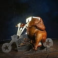thumbnail image 3 of MERICA BIKER BEER CAN CHICKEN HOLDER FOR GRILL | WHOLE CHICKEN ROASTER STAND | GRILL TOOL | BEER CAN CHICKEN | ROASTING RACK WITH GIFT GLASSES FOR CHICKEN | BBQ TOOLS GRILL | BBQ ACCESSORIES, 3 of 5