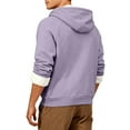thumbnail image 4 of Men's Casual Fleece Sherpa Lined Zip Up Hoodie Thick Sherpa Lined Winter Pullover 2025 Fall Winter Hooded Sweatshirt, 4 of 8