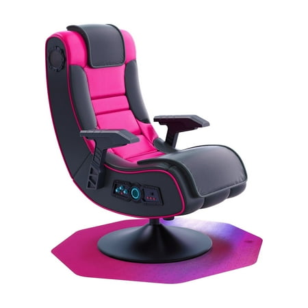 UPC: 0874951002983 | 9Mat® Polycarbonate 9-Sided Pink Gaming Chair Mat for Carpets up to 1/2  – 38  x 39