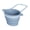 Blue, variant on Hanging Silicone Sink Drain Basket with Removable Filter, Foldable Non-Perforated Kitchen Storage Rack for Food Scraps and Small Items