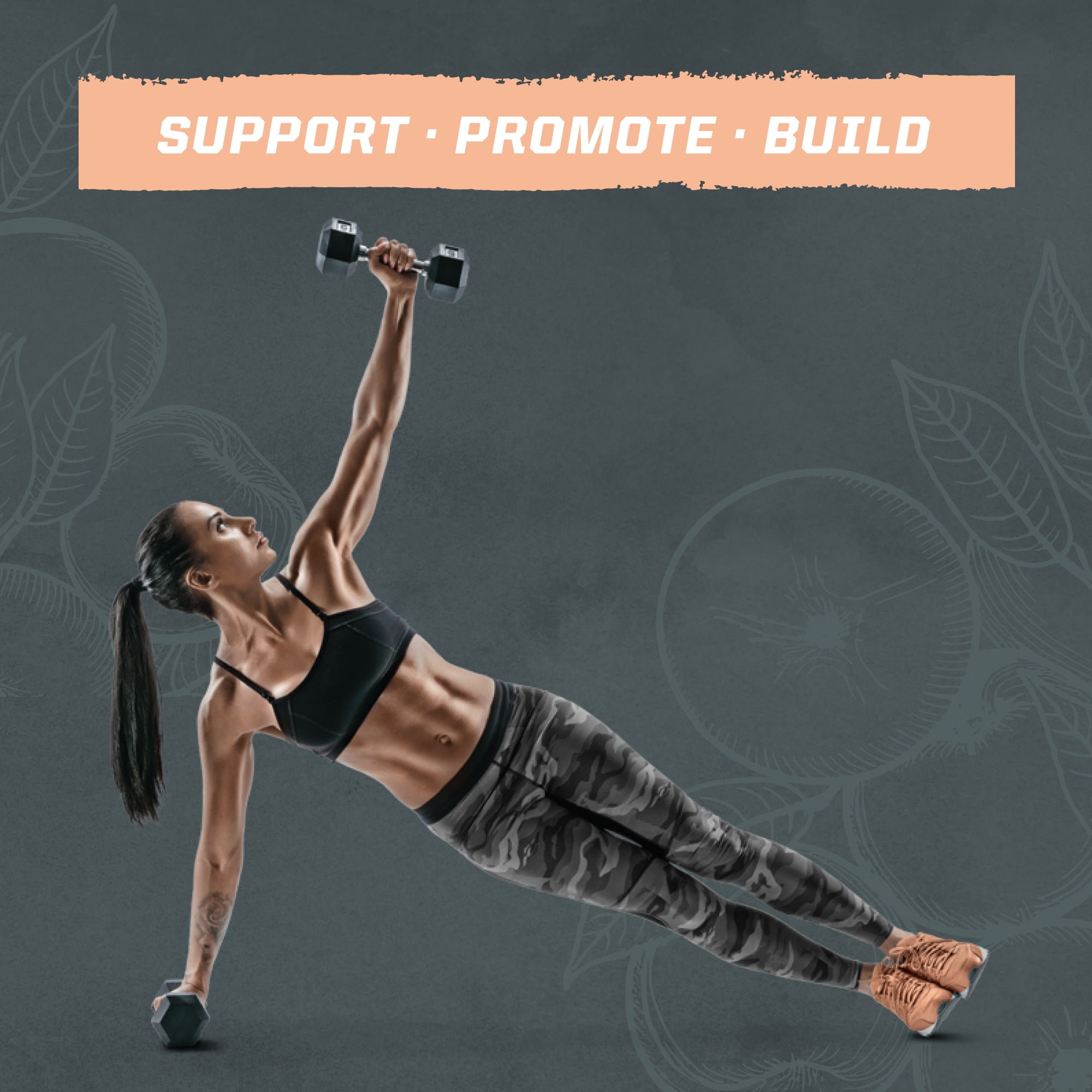 US Active Creatine Gummies (Peach) - 90ct pouch (30 srv)