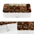 thumbnail image 4 of Labour Day Elegant PU Leather Display Case with Removable Compartment for Earring Organizer and Necklace Holder - Portable Storage Box, 4 of 6