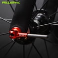 thumbnail image 3 of Greeniant Brocheta de titanio de fibra de carbono resistente al agua mango antideslizante alta dureza a prueba de herrumbre bicicleta ciclismo Hub Ciclismo Negro Greeniant OD026061-01, 3 of 6
