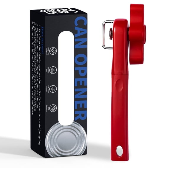 Canning opener manual type can opener, safe and smooth edges, stainless steel ergonomic can opener, kitchen, restaurant