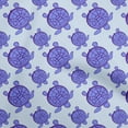 thumbnail image 1 of oneOone Cotton Jersey Medium Purple Fabric Nautical Quilting Supplies Print Sewing Fabric By The Yard 58 Inch Wide, 1 of 6