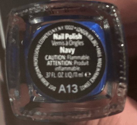 Bobbi Brown Nail Polish 0.37 fl oz/11ml - Navy