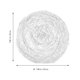 thumbnail image 2 of unbranded Pantalla Colgante De De Hierro En Color Plata Para Ambiente Chic Y, 2 of 6