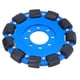 thumbnail image 3 of Rueda omnidireccional de 5 pulgadas con buje de aleación de aluminio, componente para robot de juguete DIY (rueda omnidireccional simple) M5604-0014-0127, 3 of 14