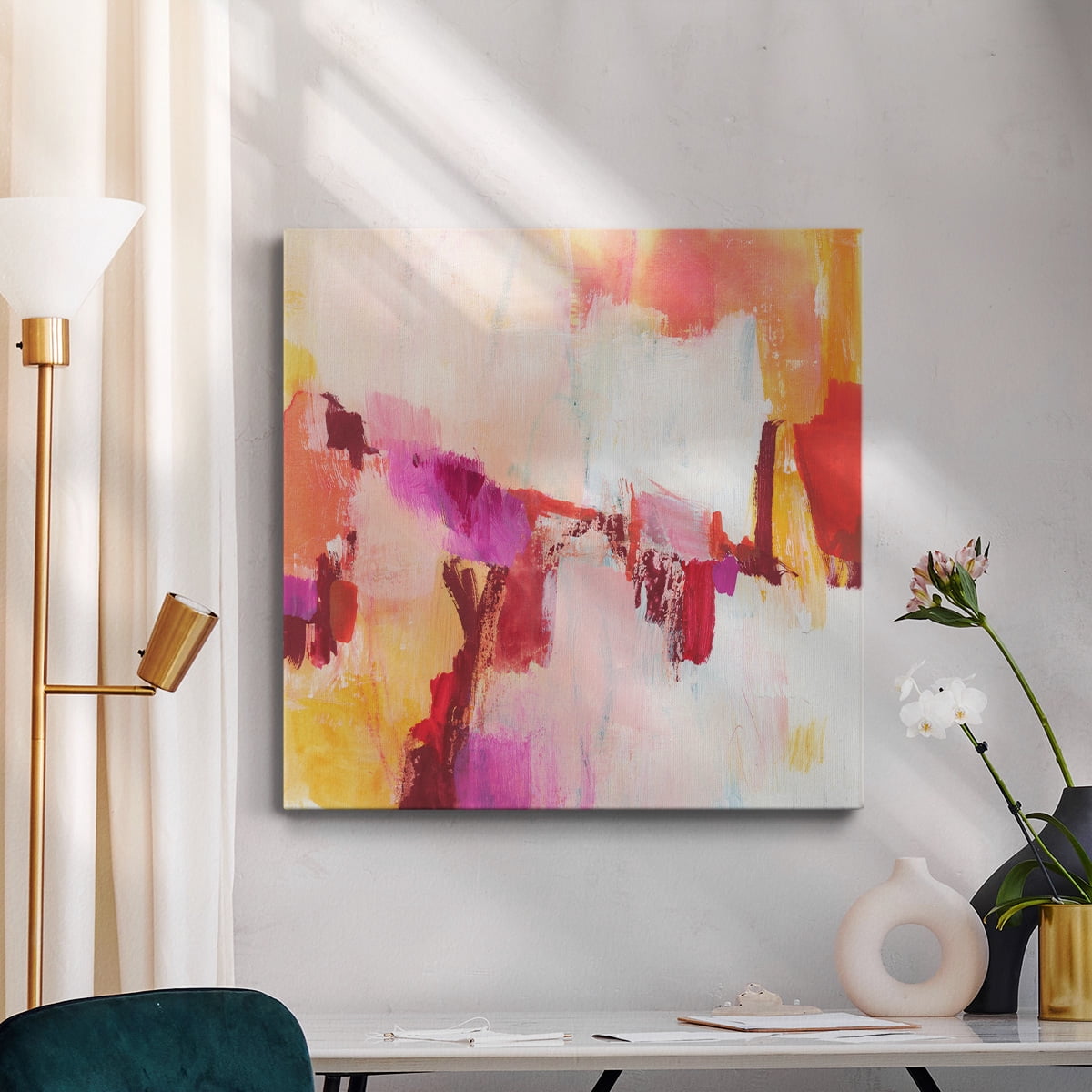 Wexford Home Frizzante II-Premium Gallery Wrapped Canvas, 16" x 16" - Ready to Hang