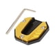 thumbnail image 2 of Soporte lateral para motocicleta, piezas de repuesto de extensión de placa de pie, soporte antideslizante Amarillo, 2 of 7