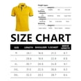 thumbnail image 6 of SPEEDRUN Polo Shirts for Men Short Sleeve Solid Color Men'S Golf Polo Shirts Business Polo Shirts Causal Collared Golf Tennis T-Shirt Golden 2Xl, 6 of 12