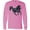 Azalea, variant on Inktastic Beautiful Galloping Black Horse Long Sleeve T-Shirt