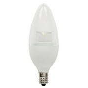 Westinghouse 5314100 Single 5 Watt White Dimmable B11 Candelabra (E12) Led Bulb