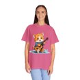 thumbnail image 4 of Cute Cat Playing Guitar Comfort Colors Unisex T-Shirt, 4 of 4