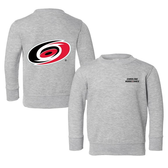 Toddler Chad & Jake Heather Gray Carolina Hurricanes Pullover Sweatshirt