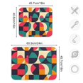 thumbnail image 4 of Yayeee Dish Drying Mat for Kitchen Counter 18"x24" Microfiber Absorbent Pad, Retro Geometric, 4 of 7