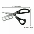 thumbnail image 3 of FACEGA Pinking Shears Scissors for Fabric,Fabric Scissors,Zig Zag Scissors,for Crafting,Paper Cutting,Fabric,Leather Materials, 3 of 7