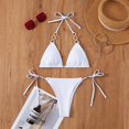 thumbnail image 2 of Maillot de Bain Blanc Femme Bikini Diamant, 2 of 3