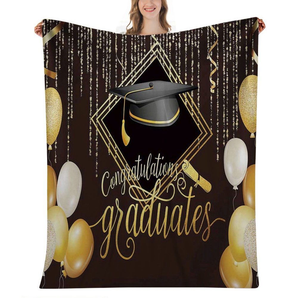 Graduation Blankets with Class of 2023 Throw Blanket Gifts for Seniors