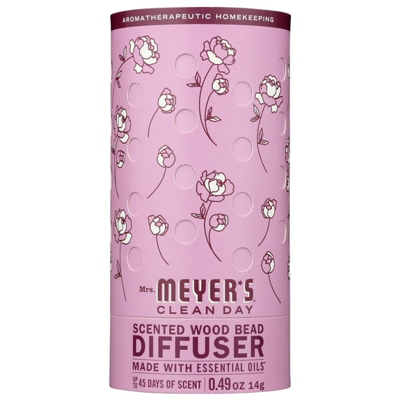 Mrs. Meyers Clean Day 1017772 Pink Peony Scent Candle, Pack of 6