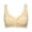 1-Beige, variant on Women's Front Snap Closure Bras Trendy Floral Printed Comfort Full Coverage Bralettes Daily Wear No Underwire No Padded Breathable Comfortable Plus Size Everyday Bra 1-Purple 50