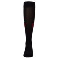 thumbnail image 2 of MeMoi Ribbed Cotton-Rich "School Apple" Embroidered Knee Sock - Girls - Female, 10, Black, 2 of 2
