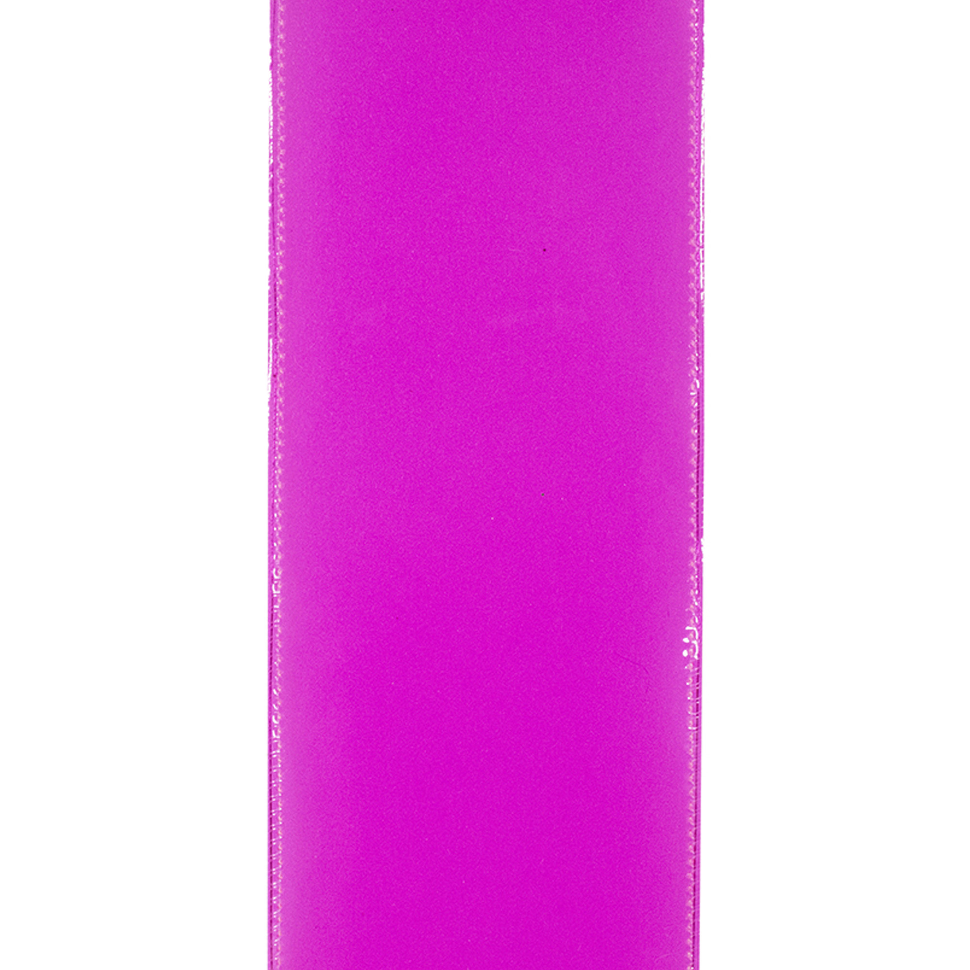 HOMEFORD Jelly Vinyl Wired Ribbon, 2-1/2-inch, 10-yard, Fuchsia