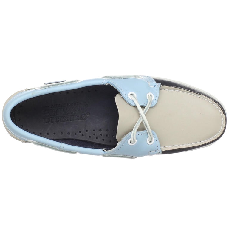 Sebago Women's Spinnaker Boat Shoe, Navy/Bone, 9 M US - Walmart.com
