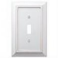 thumbnail image 3 of Amerelle 4040RDW Savannah Wallplate, 1 Rocker GFCI, Wood, White, 1-Pack, 3 of 4