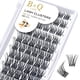 thumbnail image 1 of B&Qaugen Easy Fan Lashes D-0.03-19 B&Qaugen Easy Fan Volume Lashes 0.03 Extensiones de pestañas D Curl Mega Lash Extension 9 a 25 mm Negro mate B&Q Easy Volume Fan Lashes (D-0.03,19 mm), 1 of 4
