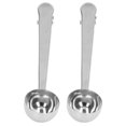 thumbnail image 1 of Mgaxyff Measuring Spoon,Coffee Scoop With Clip,2PCS Coffee Spoon Clip Matte Appearance Fine Workmanship Classic Modern Food Grade Material Coffee Scoop, 1 of 8