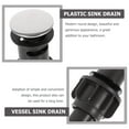 Pop Up Drain Assembly Vessel Sink Without Overflow Hole Strainer Bathroom Stopper Bounce Basin