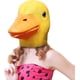 thumbnail image 3 of Máscara de lujo de Halloween Máscara de cabeza de pato Máscara de látex Animal Novedad Disfraz de pico de pato, 3 of 4